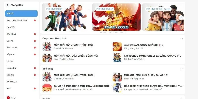 Quy trình nhận ưu đãi cực đơn giản tại 8xbet